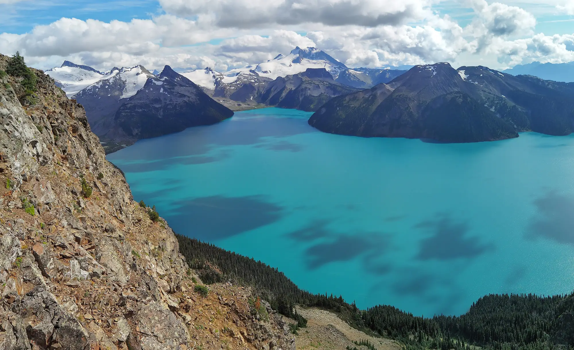 Garibaldi Lake from Panorama Ridge, Garibaldi Park